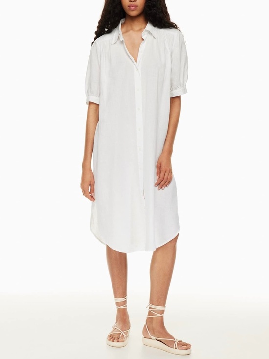 Wilfred Dresses & Skirts - #003 - WILFRED FREE - [$110] AWAKEN LINEN BLEND DRESS